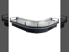 Supermarkt-Schaukasten-Kühlschrank 700L Multideck offener kälterer mit Verdampfer