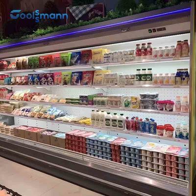 offene kältere Supermarkt-justierbare Schicht-Gemüseanzeige 800L Multideck