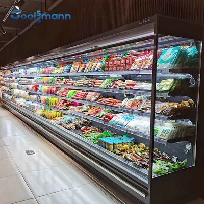 LED-Gemüseanzeigen-Kühlvorrichtung, Frucht-Freilicht-Verkaufsberater-Kabinett-Kühlschrank